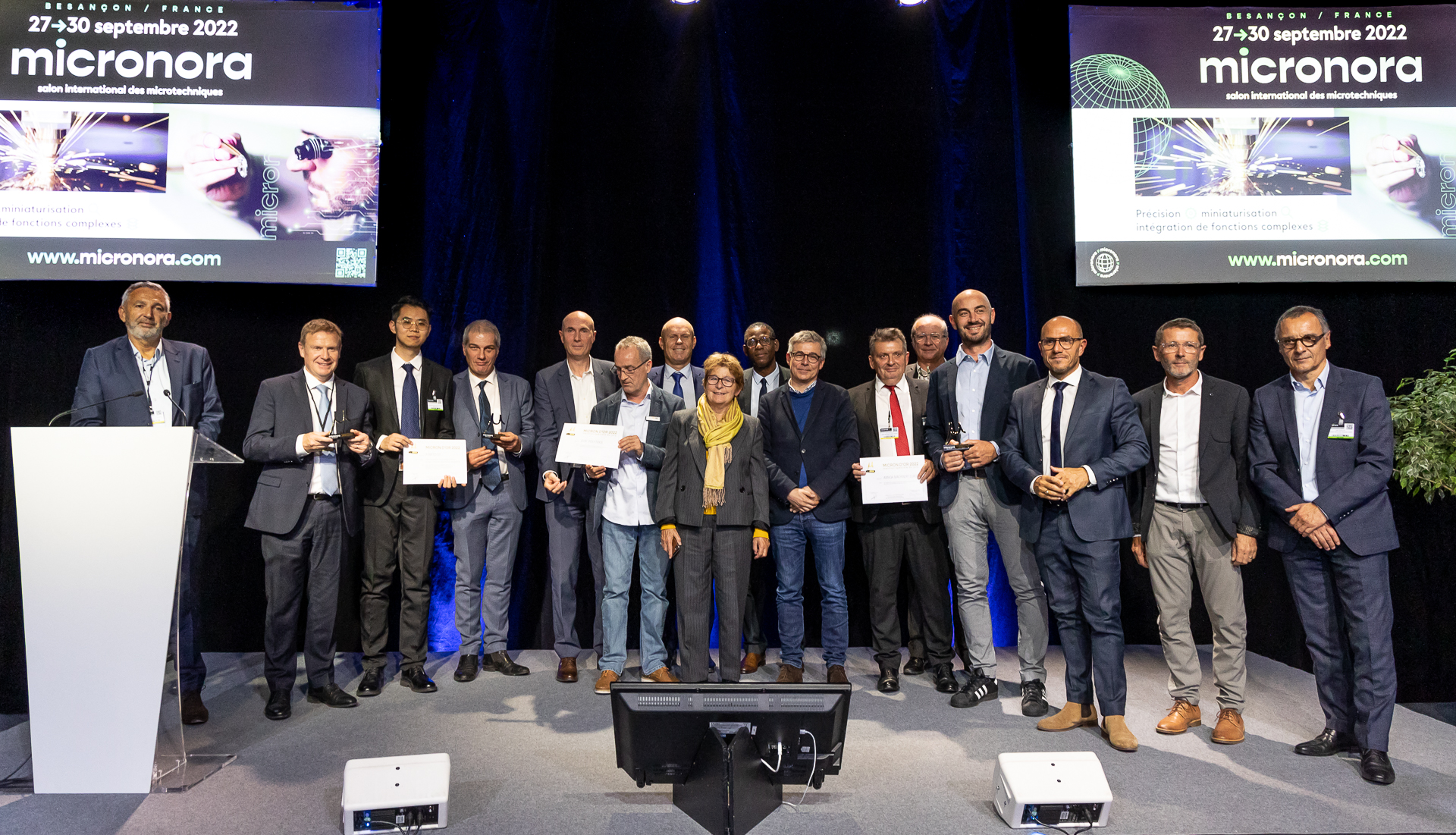 Lauréats Microns & Nano d'or 2022