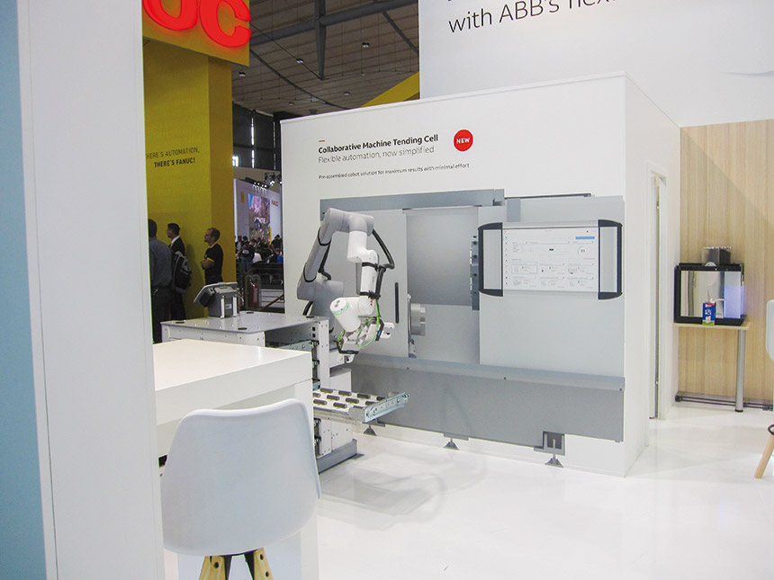 Le cobot mobile d’ABB. Source : MS